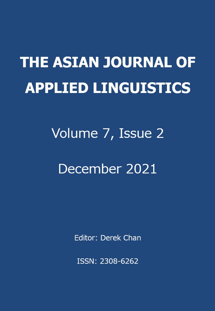 The Asian Journal of Applied Linguistics. Volume 7. Issue 2. December 2021.