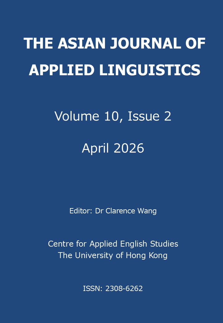 					View Vol. 10 No. 2 (2026): The Asian Journal of Applied Linguistics 
				